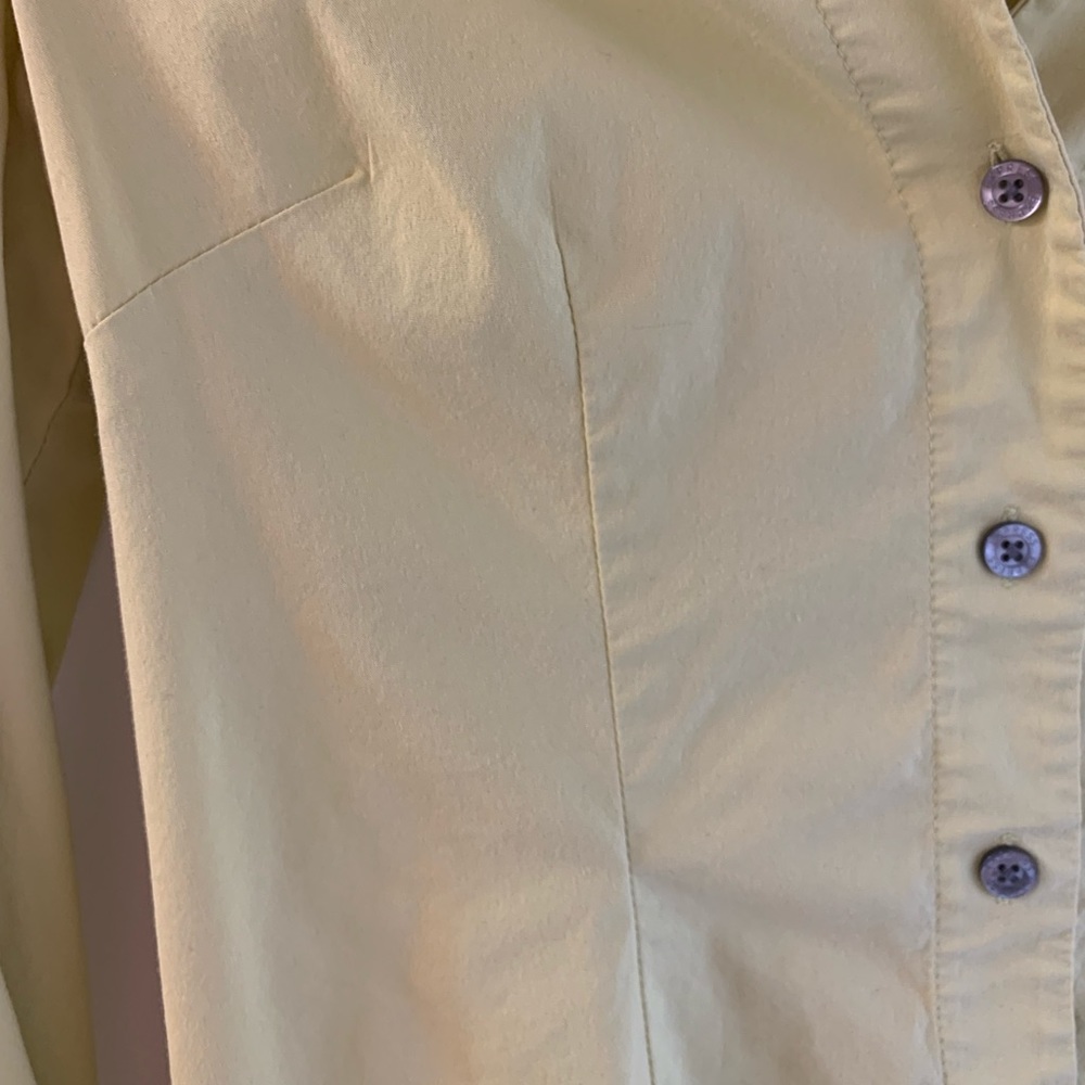 Express Design Studio Lime Green Button-Down Shirt - image 7